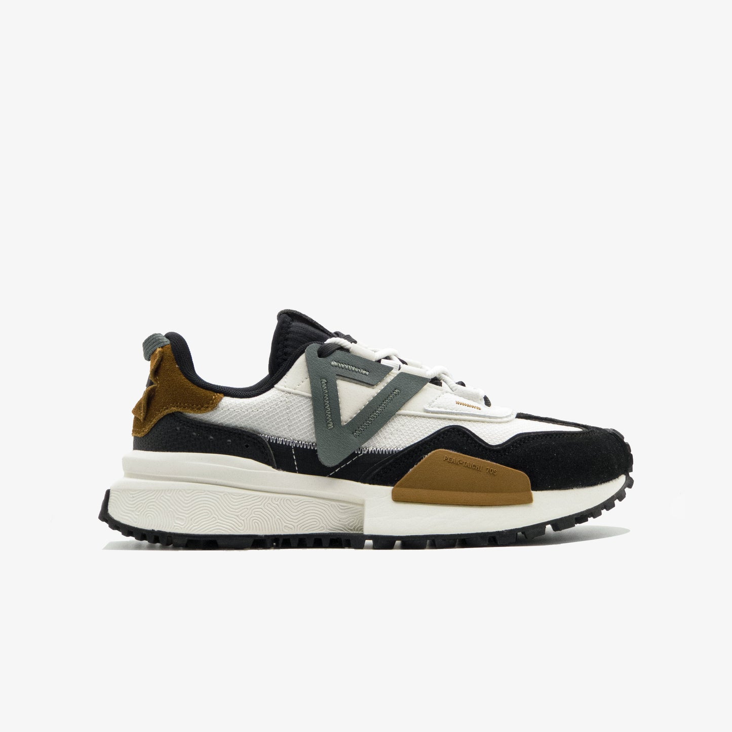 PEAK FASHION CASUAL SHOES_MILKY WHITE/BLACK