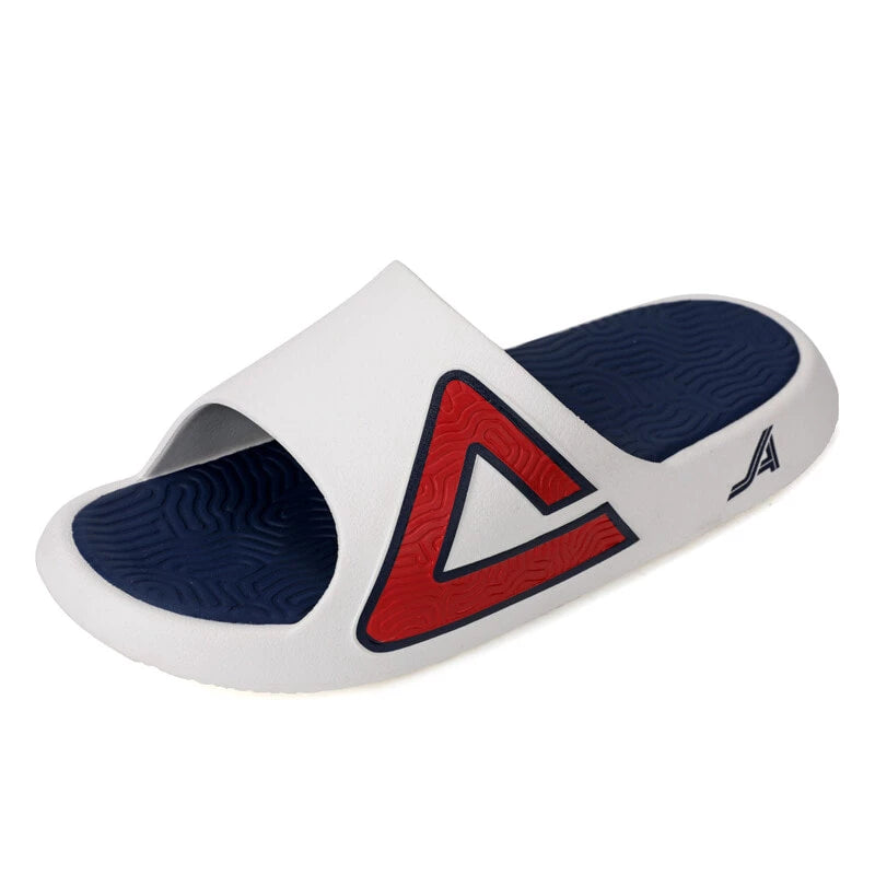 PEAK Slide Slippers Men's Taichi - Off White / NAVY