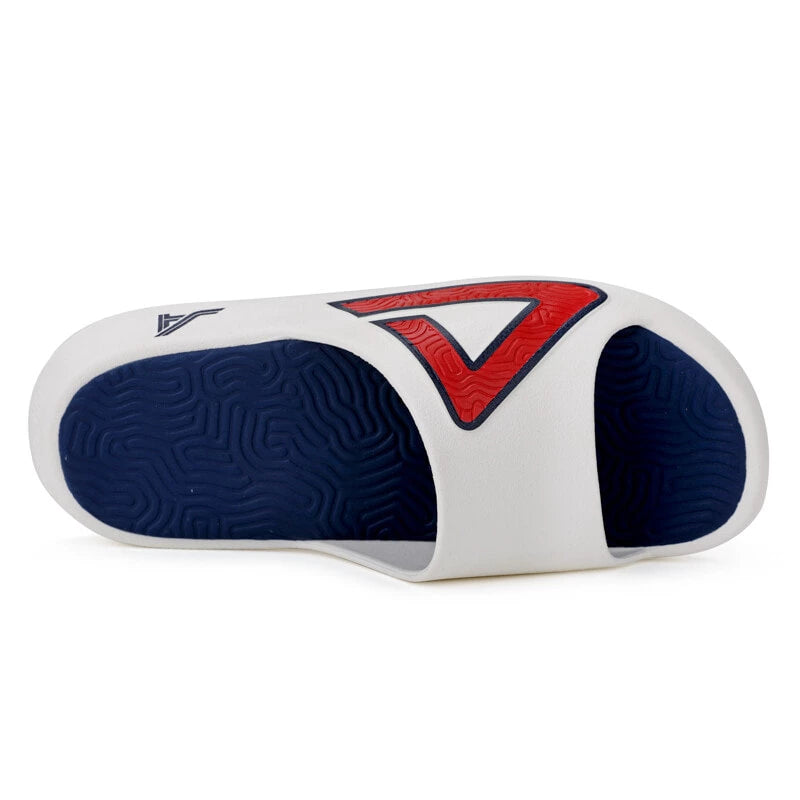 PEAK Slide Slippers Men's Taichi - Off White / NAVY